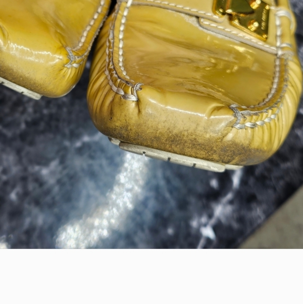 Lv yellow slip on woman shoes - Picture 5 of 8